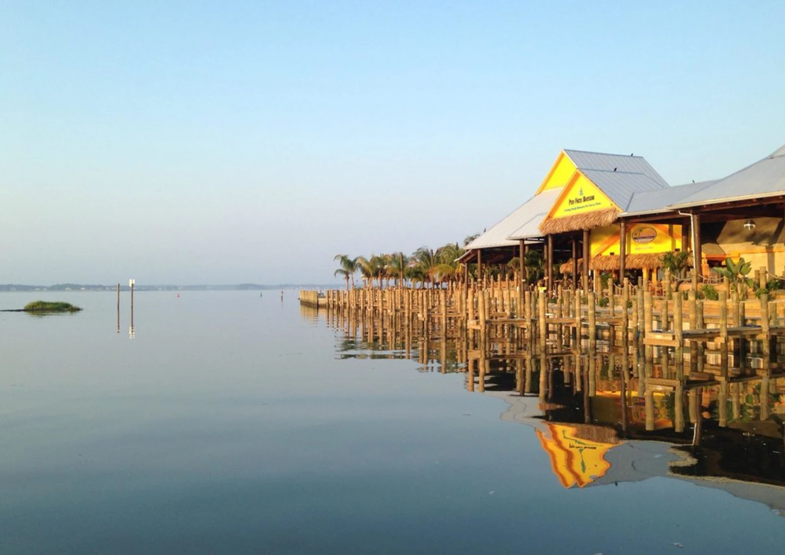 Dock here. Unwind here.