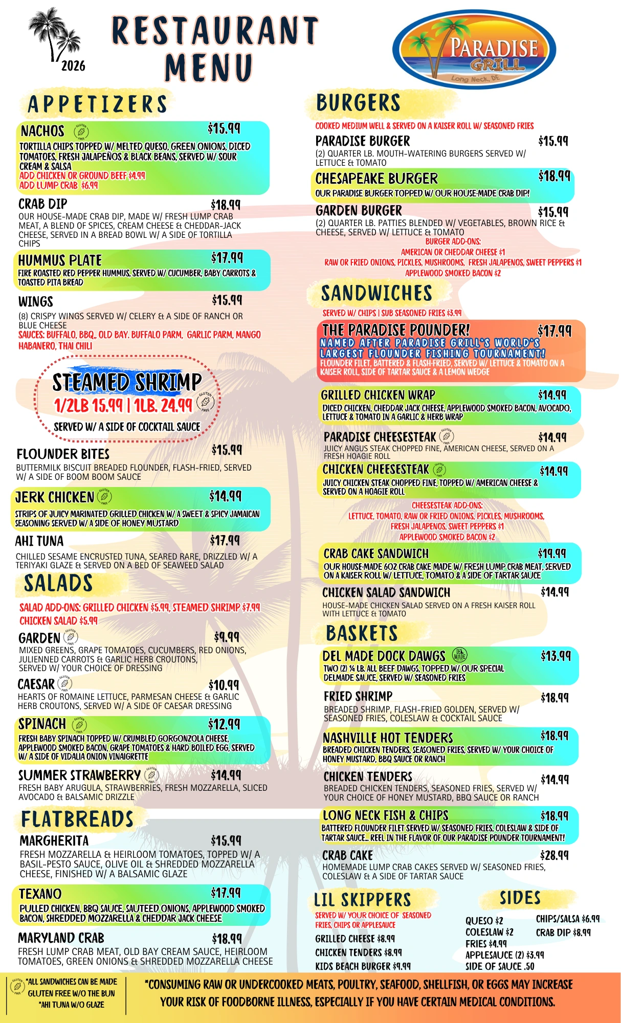 Food Menu